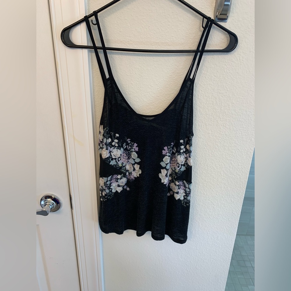 Kimchi Blue. Floral crop top. Small. Like new.